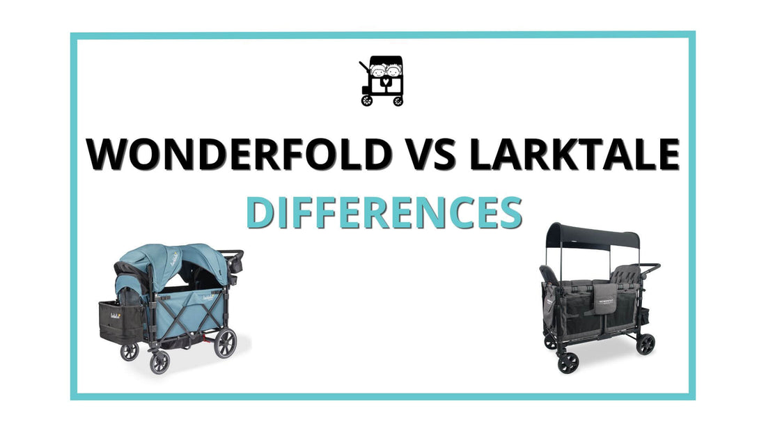 Larktale and WonderFold Wagon differences
