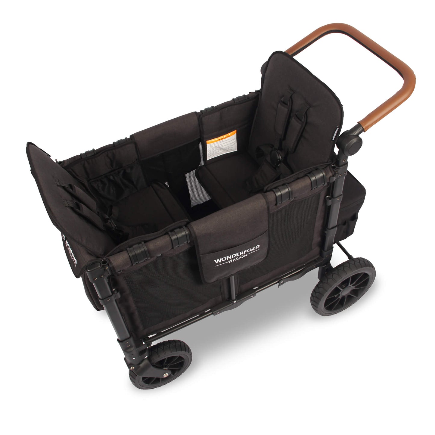 wonderfold-w2-luxe-pro-black-overhead-view-australia