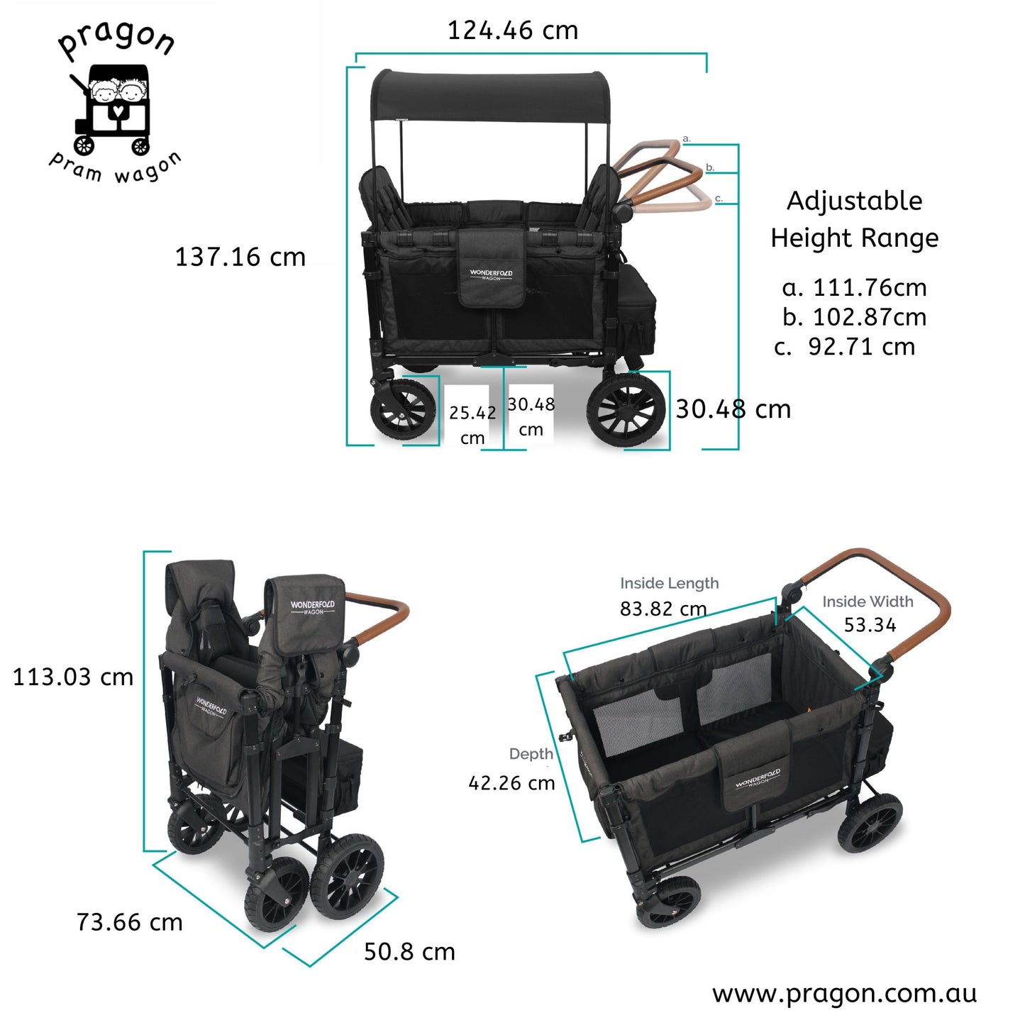 WonderFold - 4 Seater Luxe Wagon