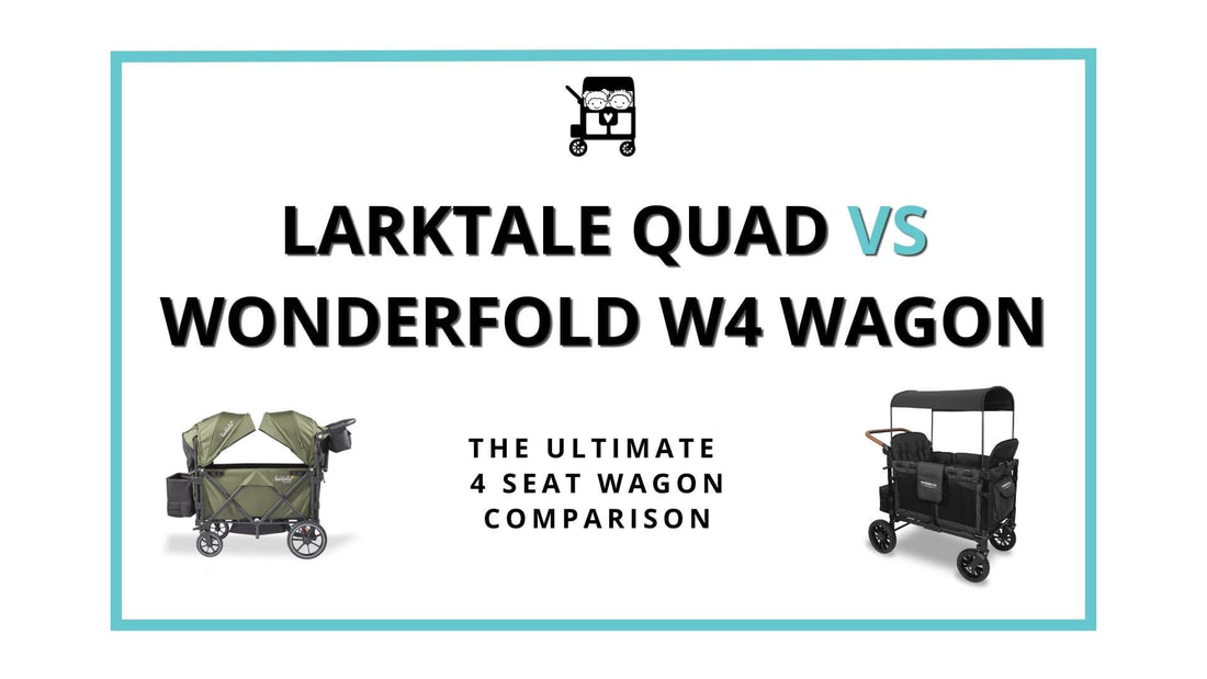 Larktale Quad vs WonderFold W4 Wagon Comparison Blog