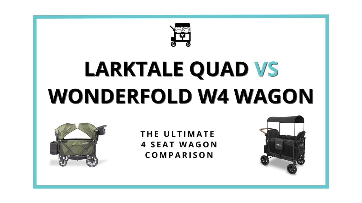 Larktale Quad vs WonderFold W4 Wagon Comparison Blog