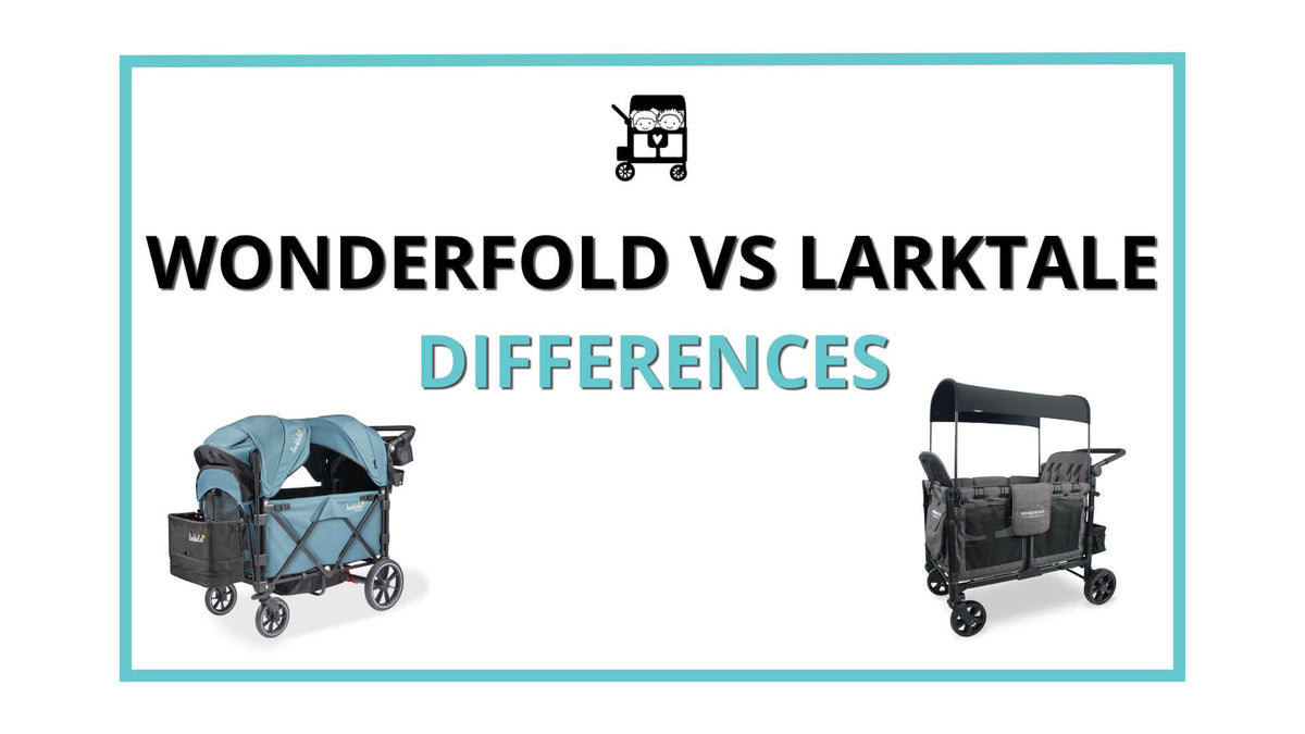 Larktale and WonderFold Wagon differences