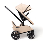Duo_Cart_Seat_-_Side_View_-_Clay Colour_-_Jiffle_Wagon