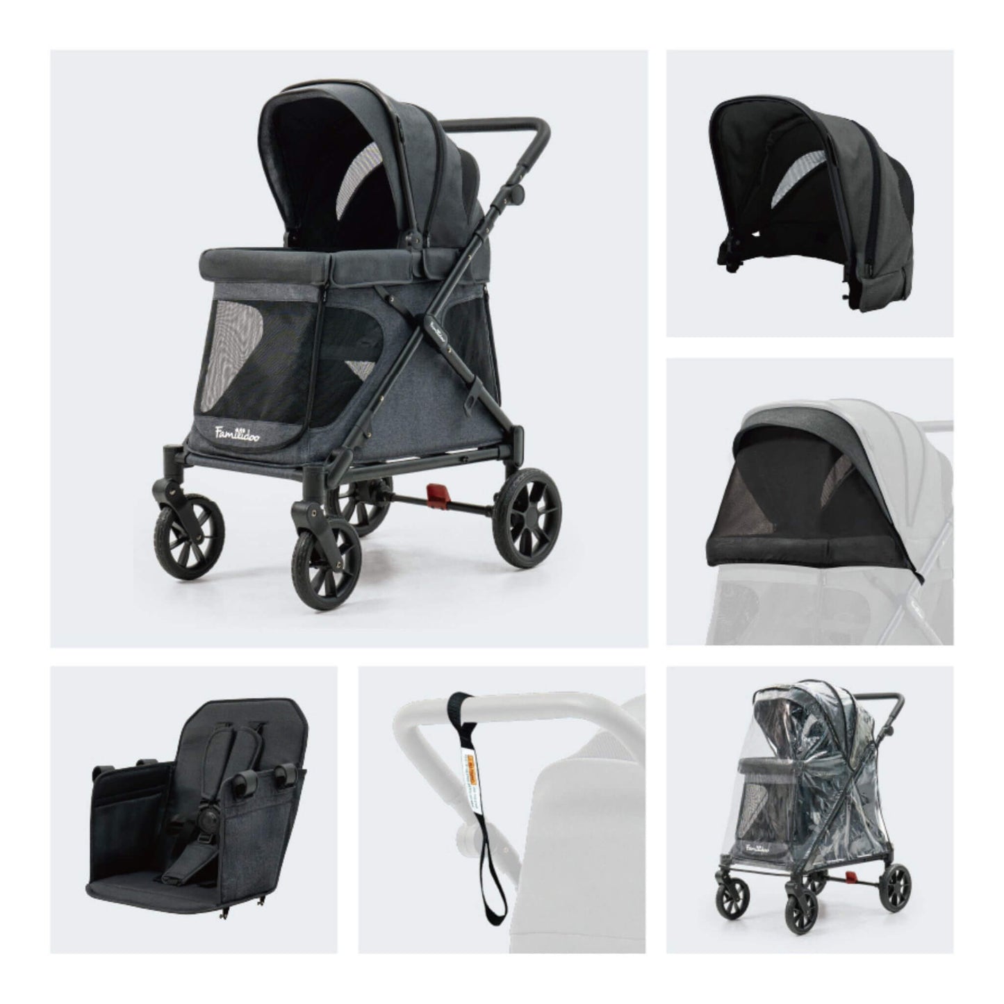 Familidoo - Q1 Pram Wagon