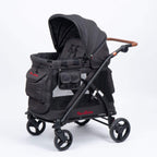 Familidoo-Chariot-Mini-2.0-MJ01-Cart-Black-Front-Angle