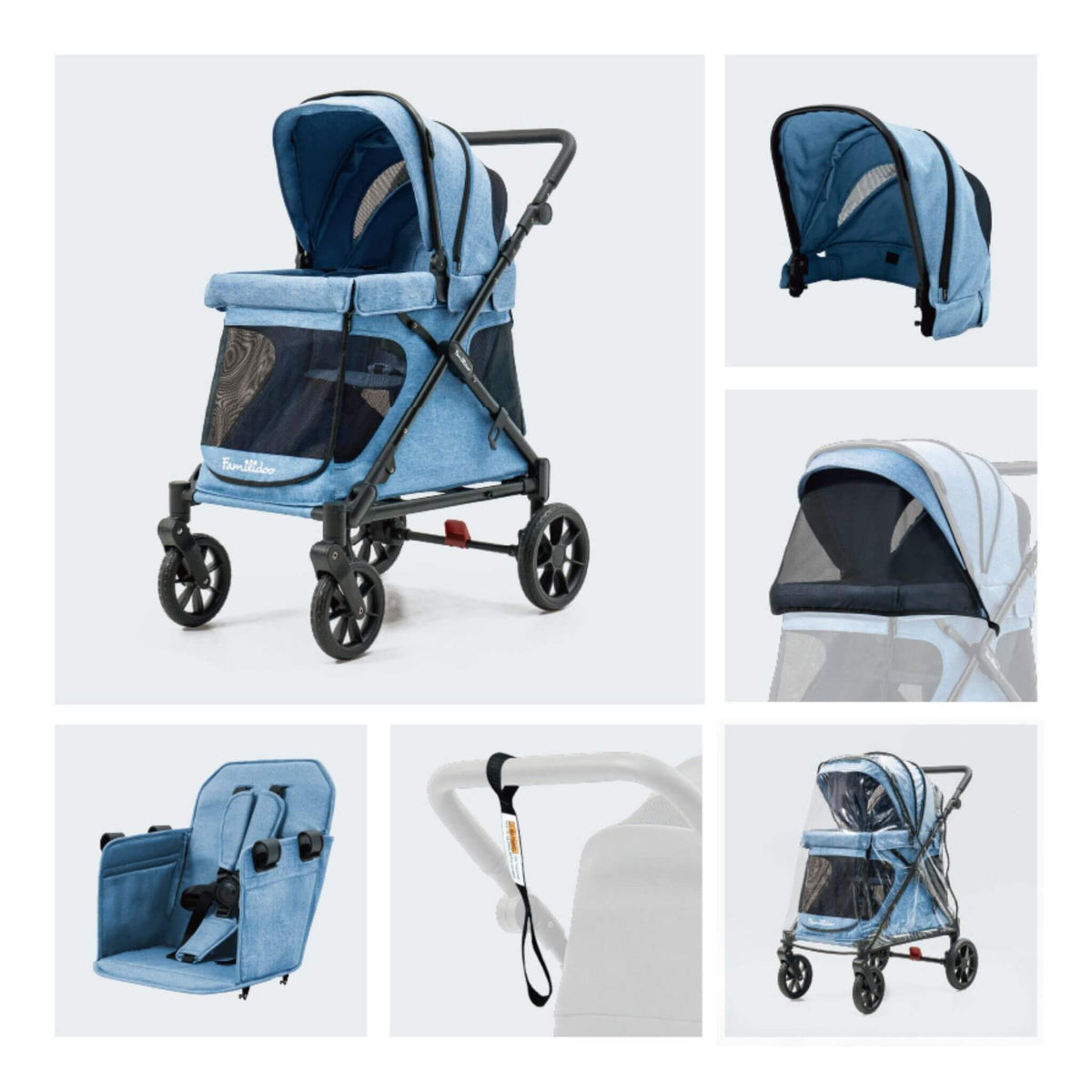 Familidoo - Q1 Pram Wagon