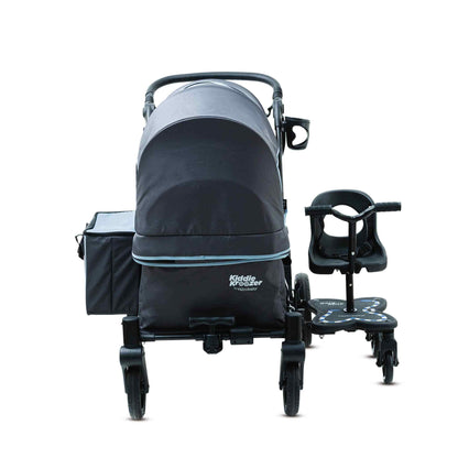 KiddieKroozer-Grey-Sidekick-basket-frontview