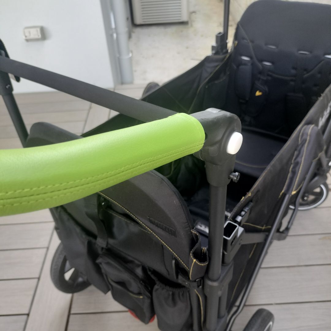 Pragon-LarktaleHandlebarCoversCloseupView-Green