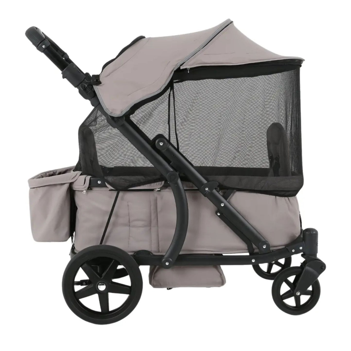 Pronto-Stroller-Mosquito-Net-Side-View-Australia