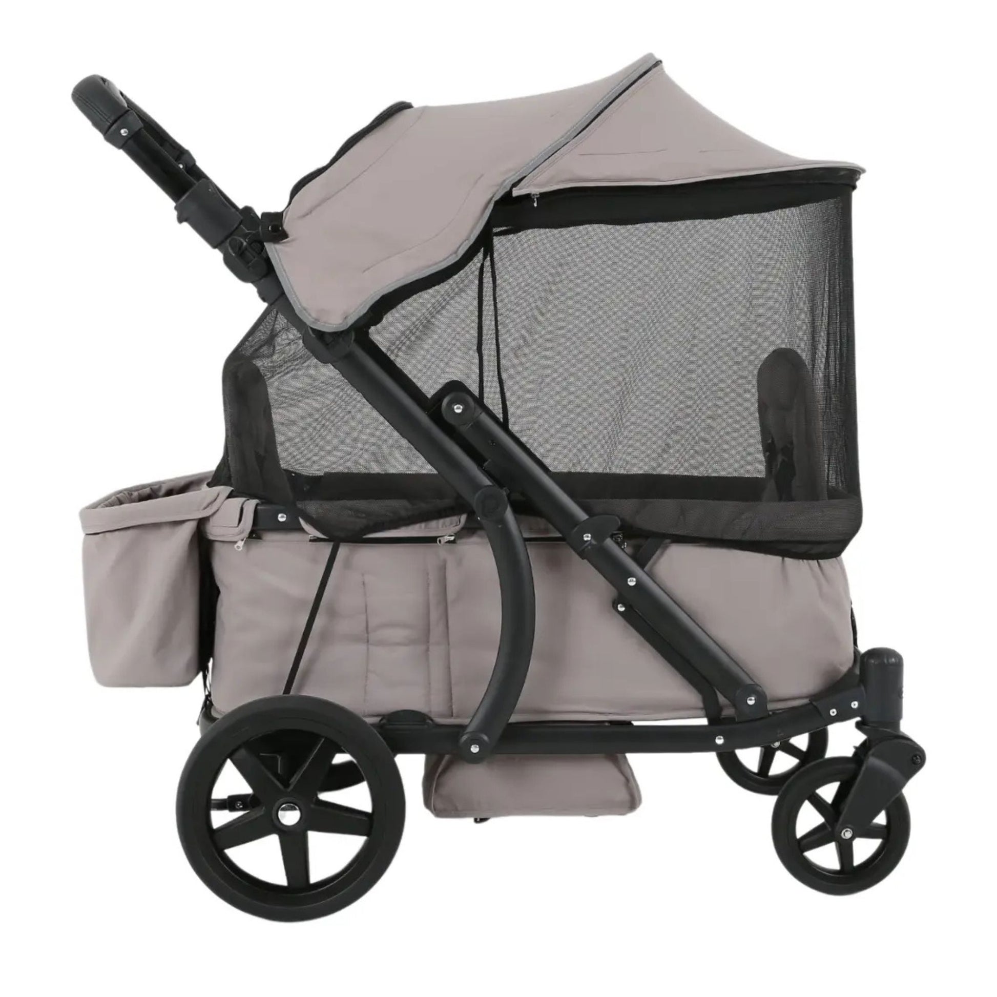 Pronto-Stroller-Mosquito-Net-Side-View-Australia