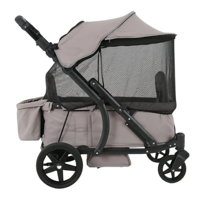 Pronto-Stroller-Mosquito-Net-Side-View-Australia