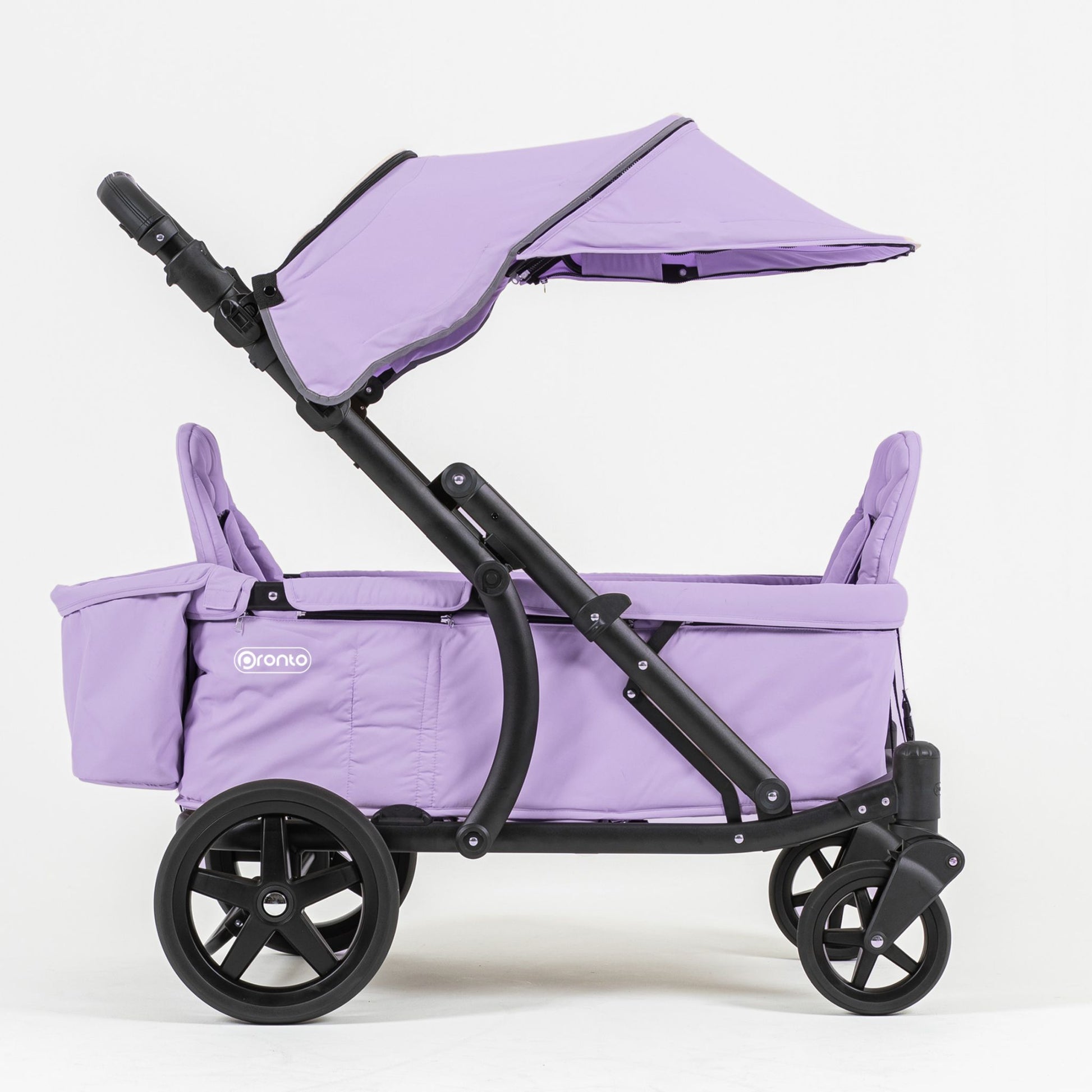 Pronto Stroller Lilac with Black Frame