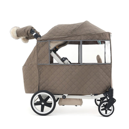 ProntoStroller-WarmCover-Brown-Australia