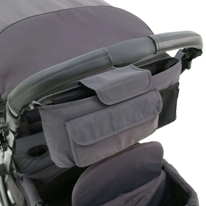 Pronto_Stroller_Organiser_Space_Grey_Detail_Australia
