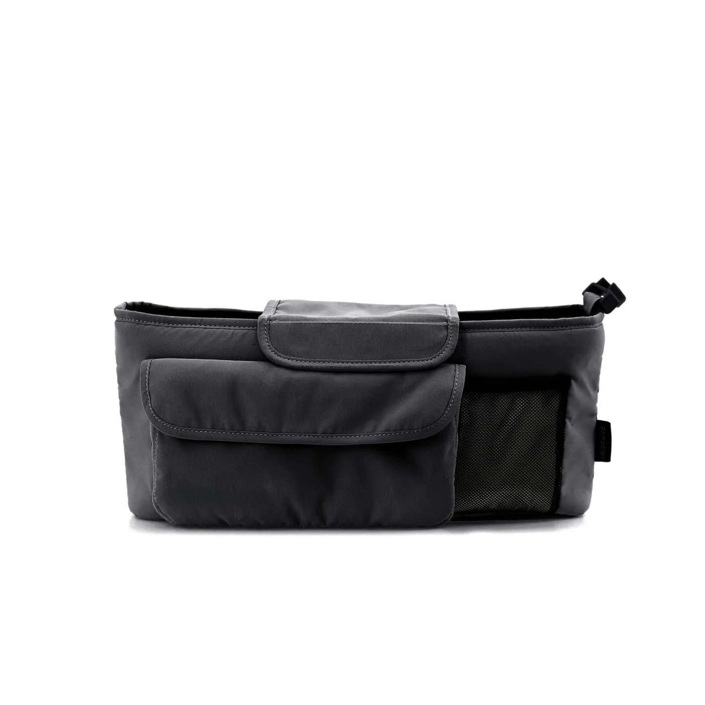 Pronto_Stroller_Organiser_Space_Grey_Up_Close_Australia