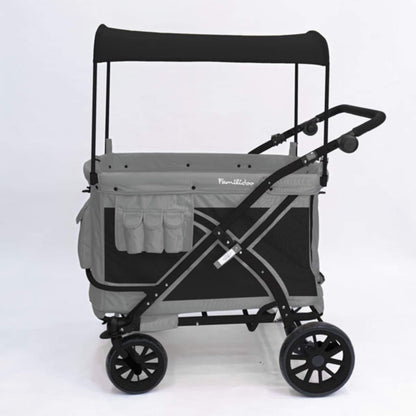 familidoo-chariot-grand-wagon-4-seat-grey-with-canopy