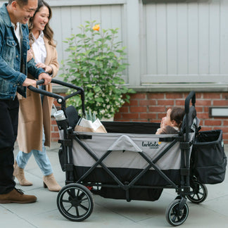 Larktale caravan™ Wagon Australia | 2 Seat Stroller Wagon | Pram Wagon ...