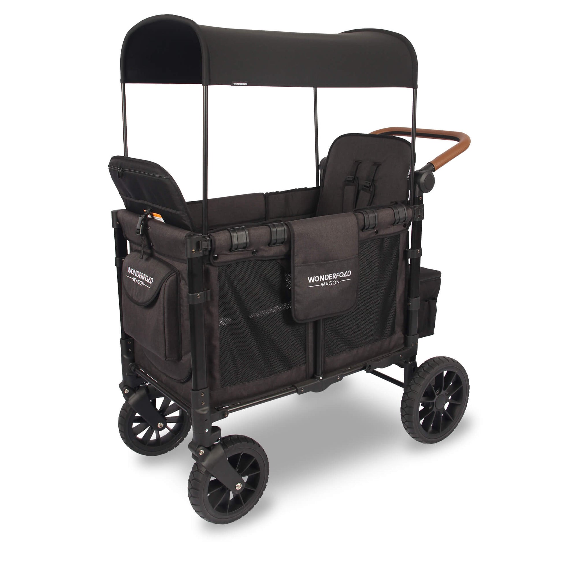 wonderfold-w2-luxe-pro-black-angle-view-australia