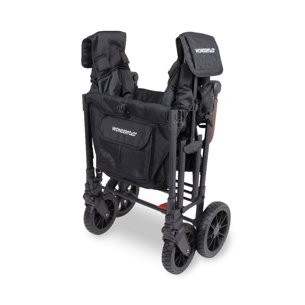 wonderfold-w4-luxe-pro-black-folded-front-view_Australia