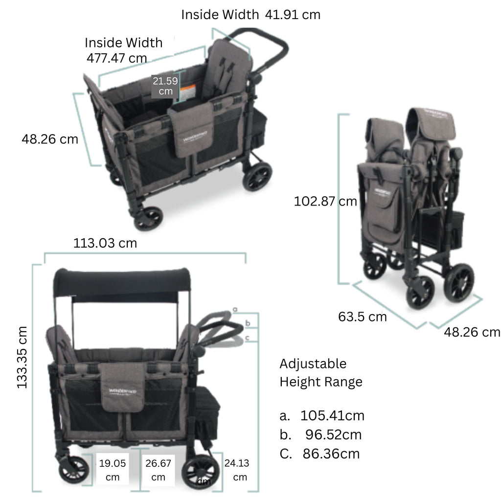 WonderFold - 2 Seater Elite Wagon